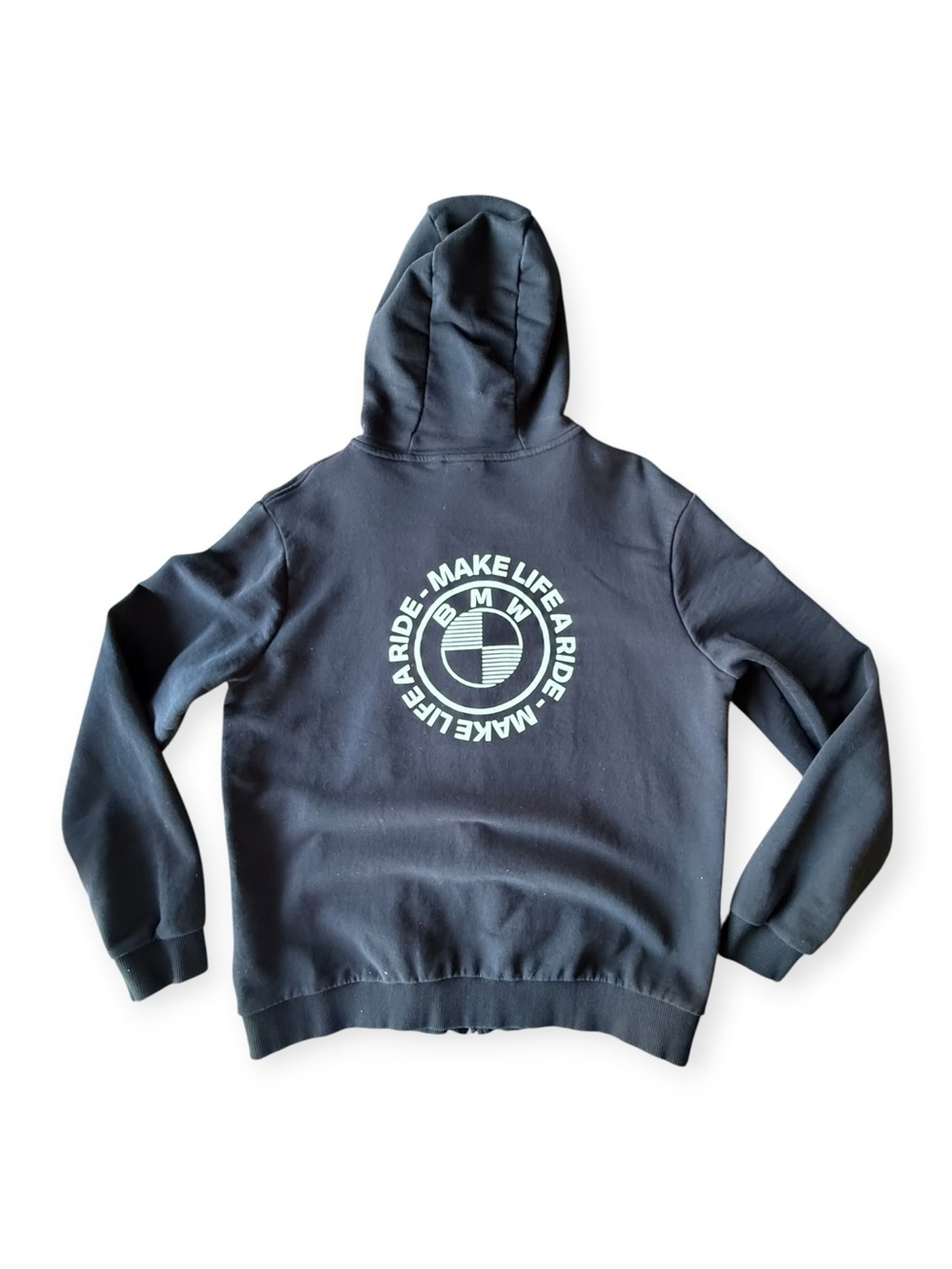 BMW Motorrad Full Zip Hooded Sweatshirt, Men’s XL